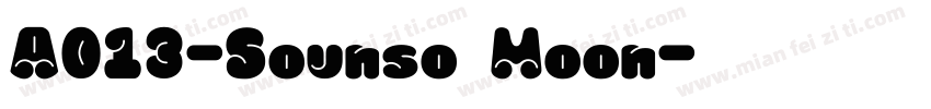 A013-Sounso Moon字体转换